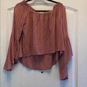 Crop Off the Shoulder Blouse